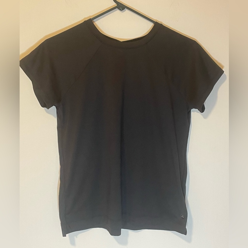 Prana Classic Black Women's Tee XS